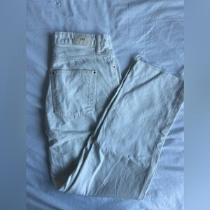 Zara Cream Jeans size 6